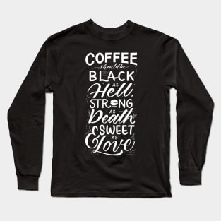 Coffeenesia Long Sleeve T-Shirt